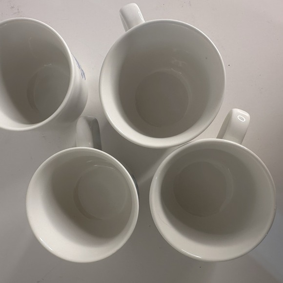 Corelle‎ Corningware Stoneware Coffee Cups in Blue Floral Prints - Picture 3 of 4